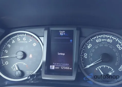 2017 Toyota Tacoma Trd Sport из США, поврежденный, VIN 3TMAZ5CNXHM044689